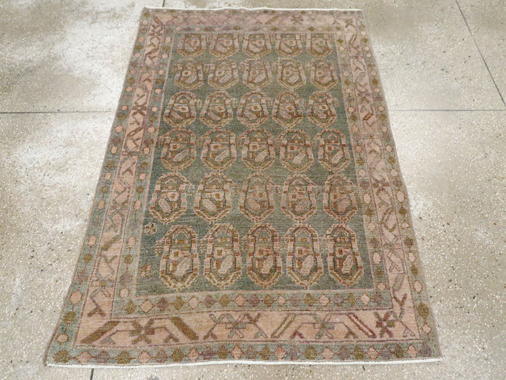 Vintage Persian Malayer Rug, No.29966 - Gsblank