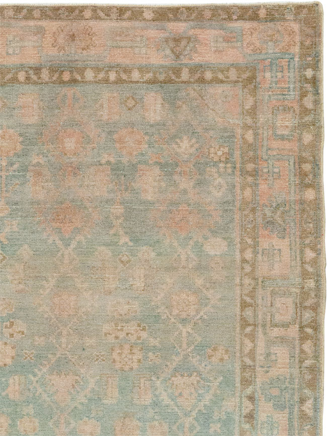 Vintage Persian Malayer Accent Rug, No.29968 - Gsblank