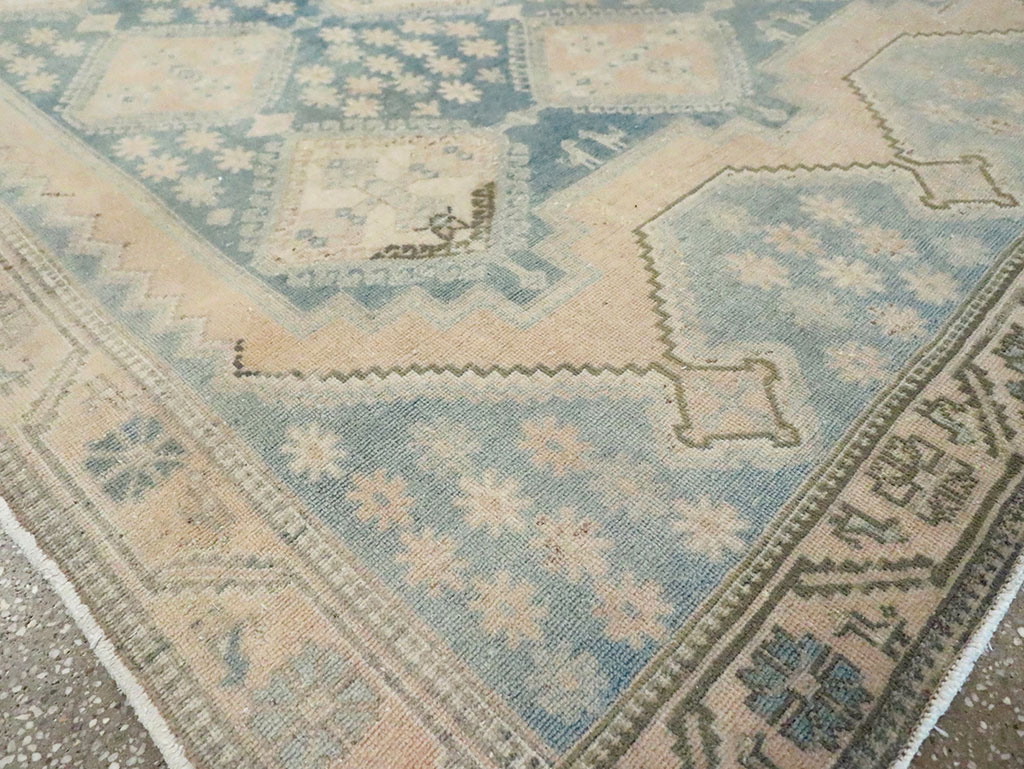 Vintage Persian Afshar Accent Rug, No.29969 - Gsblank