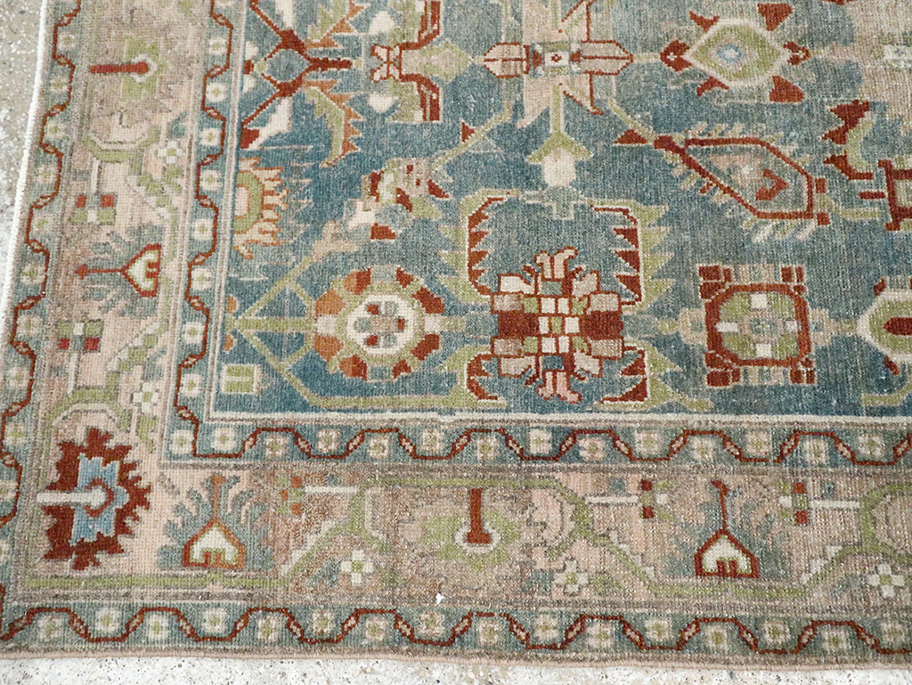 Vintage Persian Malayer Accent Rug, No.29970 - Gsblank