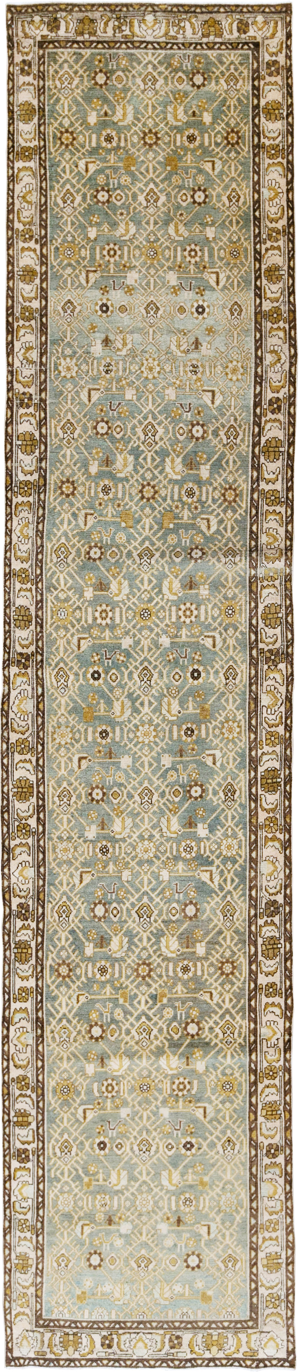 Vintage Persian Malayer Runner, No.29974 - Gsblank