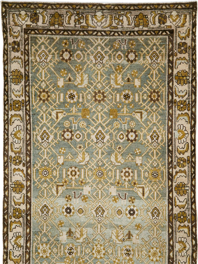 Vintage Persian Malayer Runner, No.29974 - Gsblank