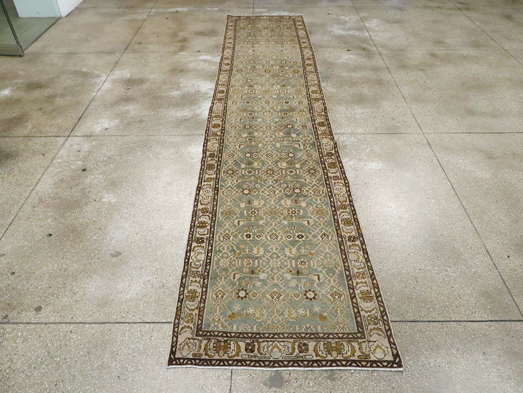 Vintage Persian Malayer Runner, No.29974 - Gsblank
