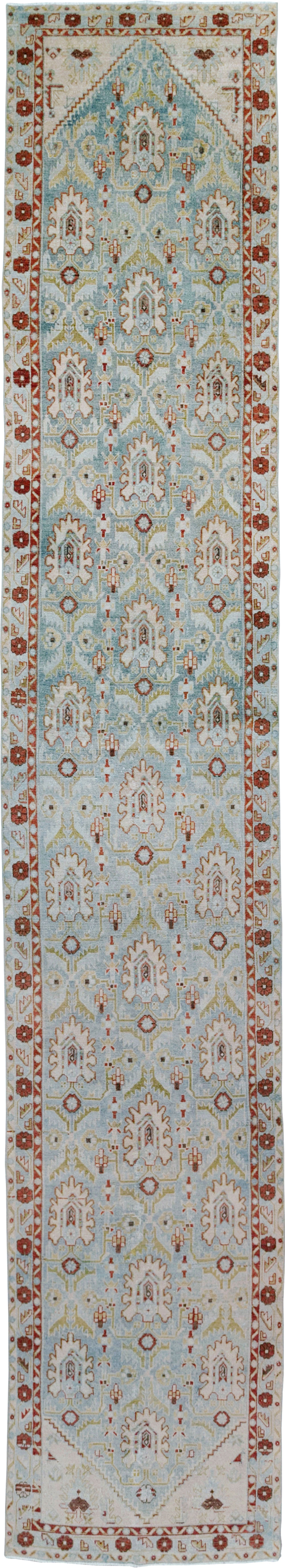 Vintage Persian Malayer Long Runner (Pair: 2 of 2), No.29975 - Gsblank