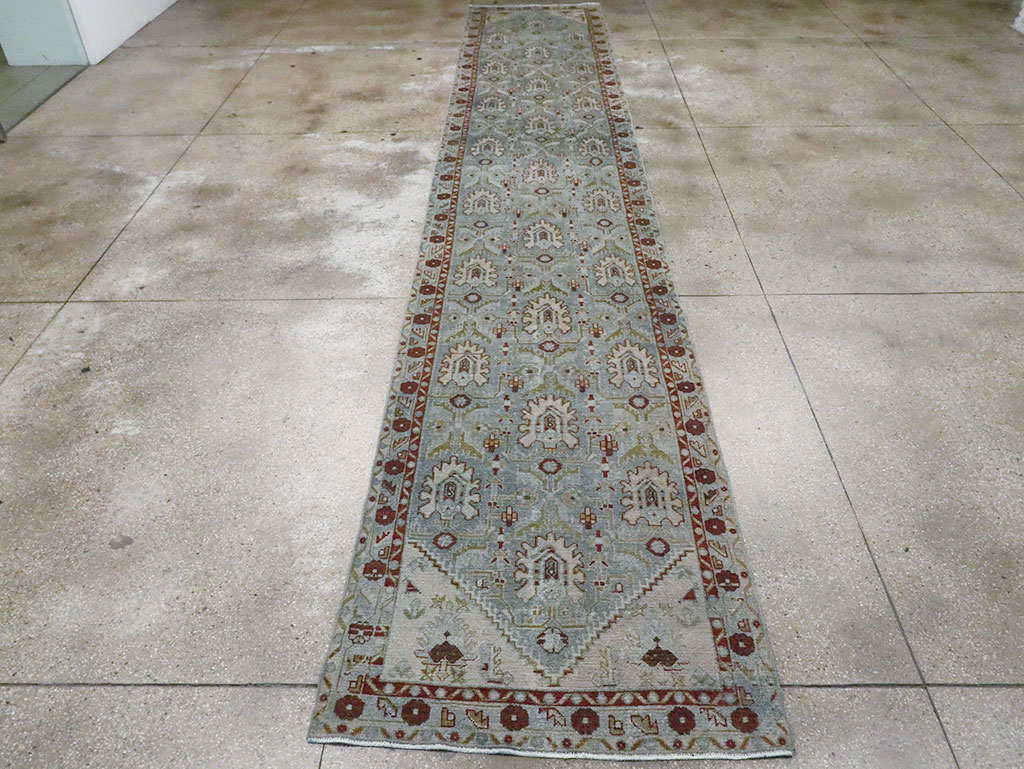 Vintage Persian Malayer Long Runner (Pair: 2 of 2), No.29975 - Gsblank