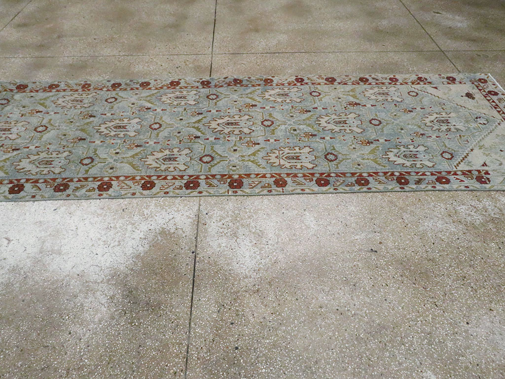 Vintage Persian Malayer Long Runner (Pair: 2 of 2), No.29975 - Gsblank