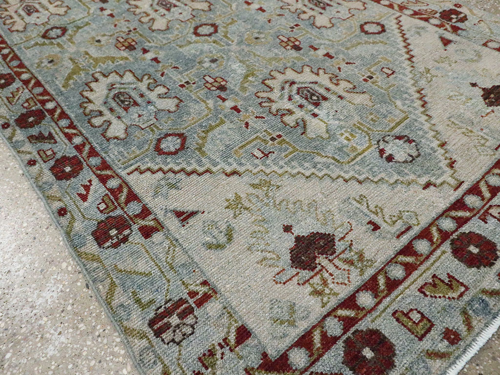 Vintage Persian Malayer Long Runner (Pair: 2 of 2), No.29975 - Gsblank