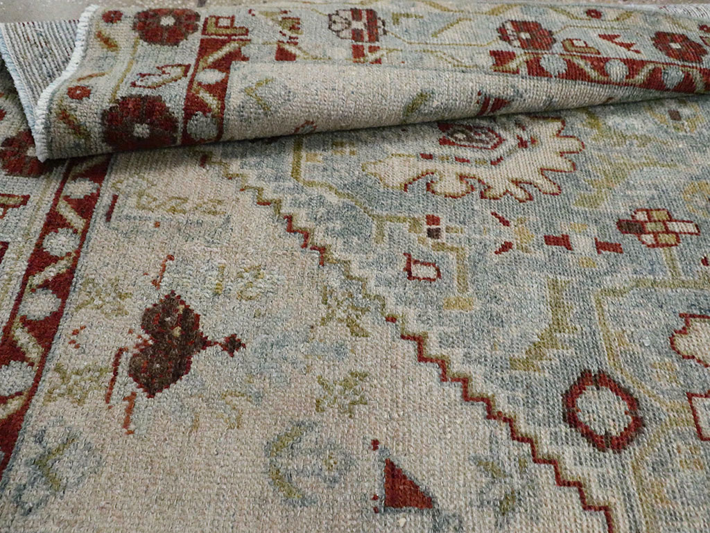 Vintage Persian Malayer Long Runner (Pair: 2 of 2), No.29975 - Gsblank