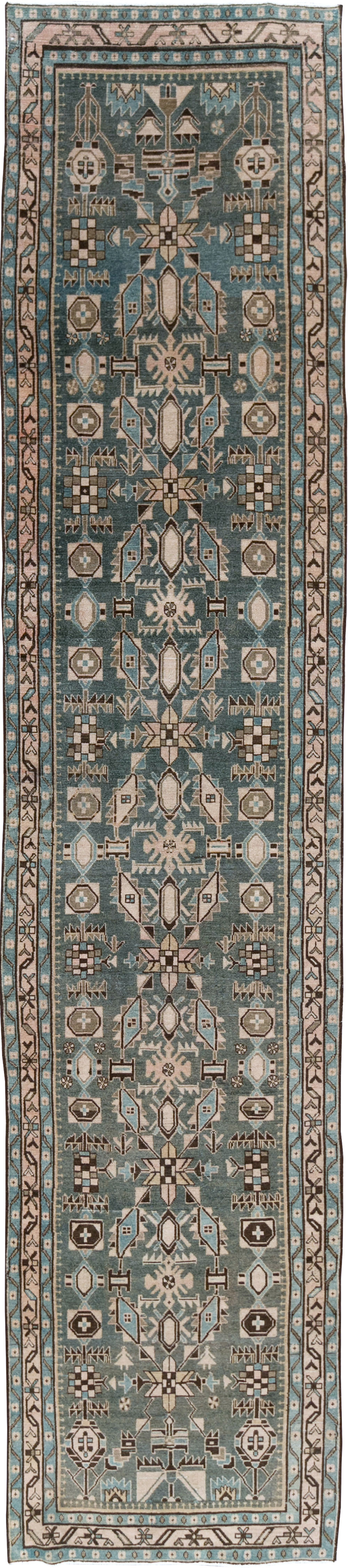 Vintage Persian Malayer Runner, No.29977 - Gsblank