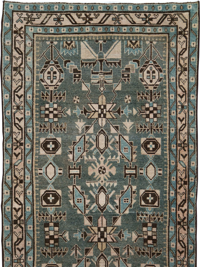 Vintage Persian Malayer Runner, No.29977 - Gsblank