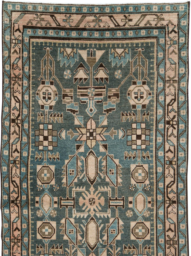 Vintage Persian Malayer Runner, No.29977 - Gsblank