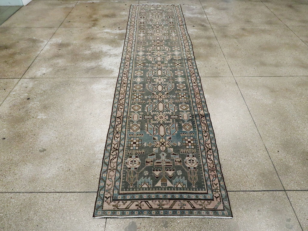 Vintage Persian Malayer Runner, No.29977 - Gsblank