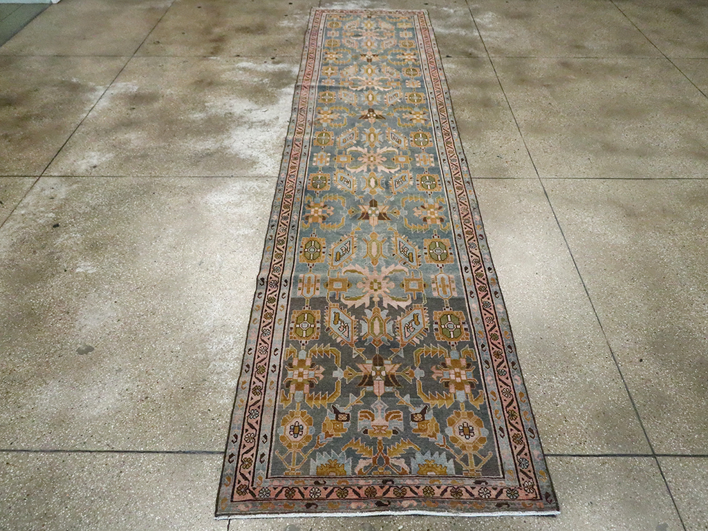 Vintage Persian Malayer Runner, No.29979 - Gsblank