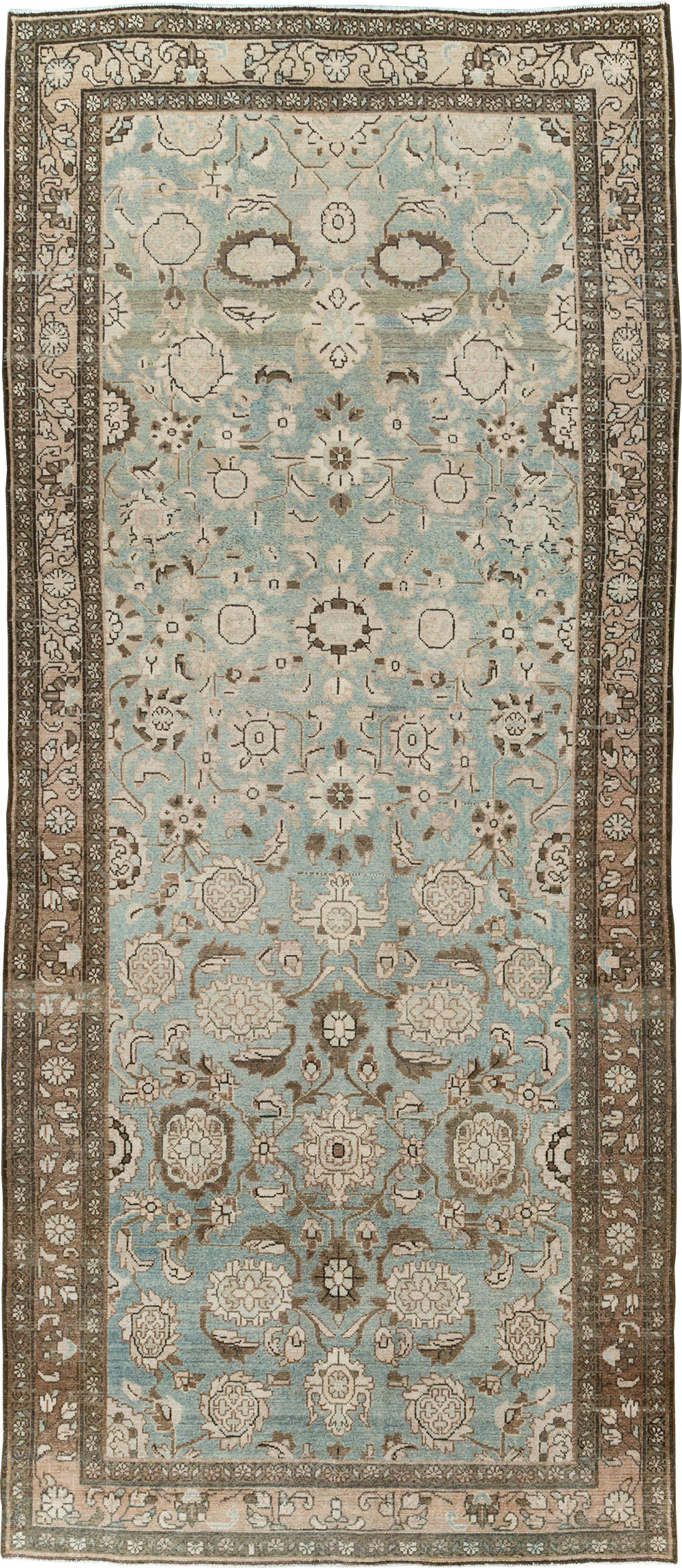 Vintage Persian Malayer Gallery Carpet, No.29981 - Gsblank