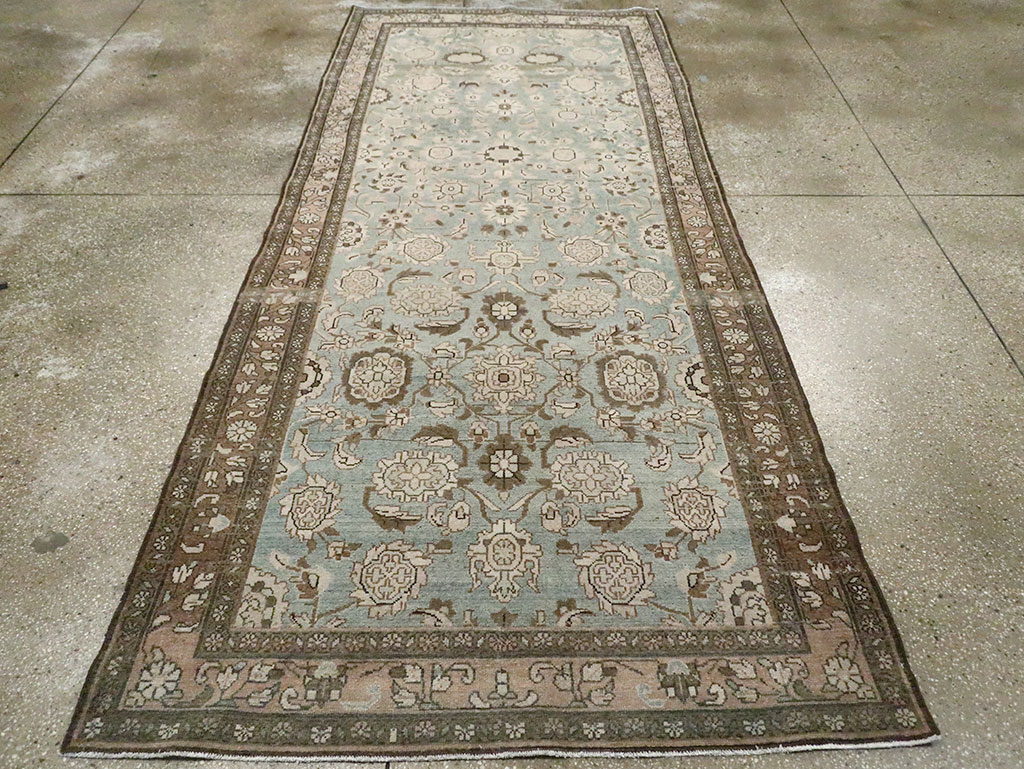 Vintage Persian Malayer Gallery Carpet, No.29981 - Gsblank