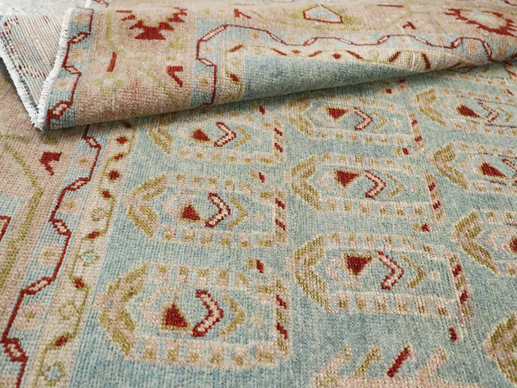 Vintage Persian Malayer Accent Rug, No.29983 - Gsblank