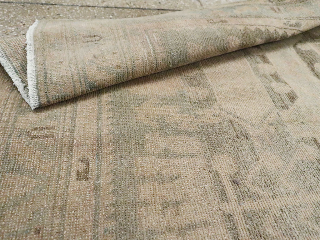 Vintage Persian Malayer Throw Rug, No.29986 - Gsblank