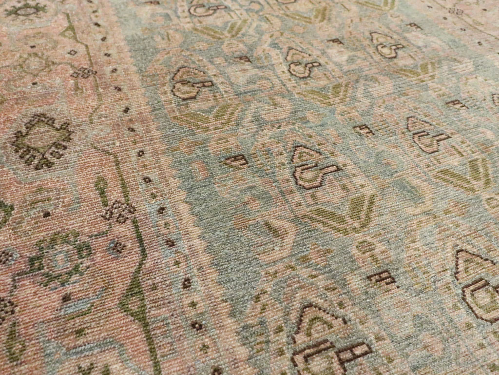 Vintage Persian Malayer Accent Rug, No.29990 - Gsblank