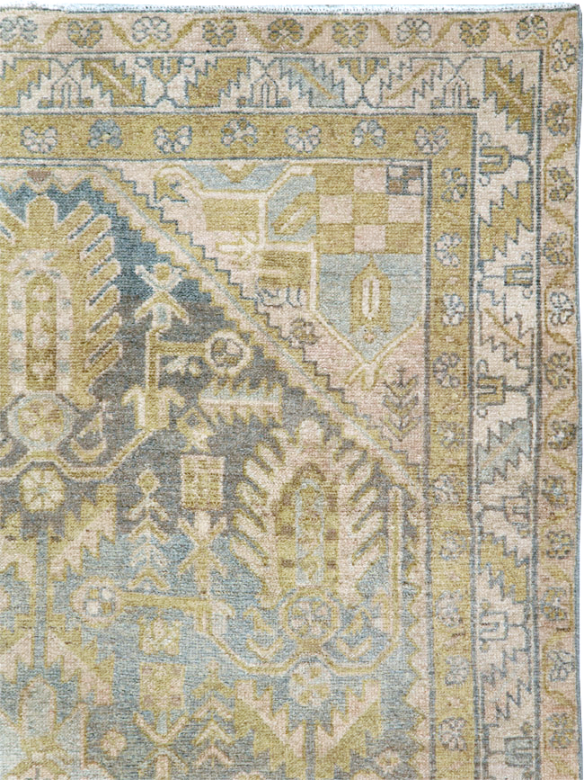 Vintage Persian Malayer Rug, No.29995 - Gsblank