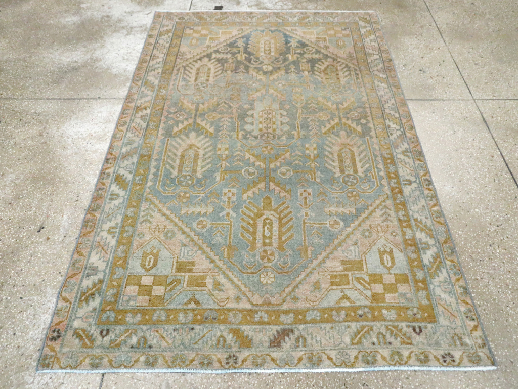 Vintage Persian Malayer Rug, No.29995 - Gsblank