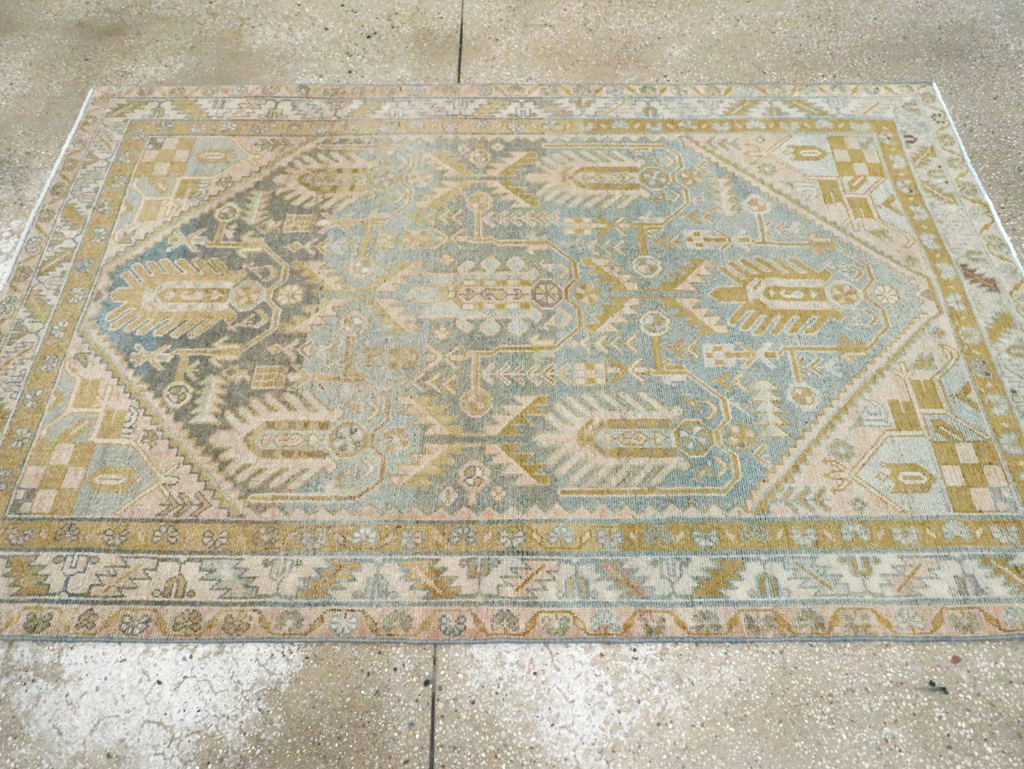 Vintage Persian Malayer Rug, No.29995 - Gsblank