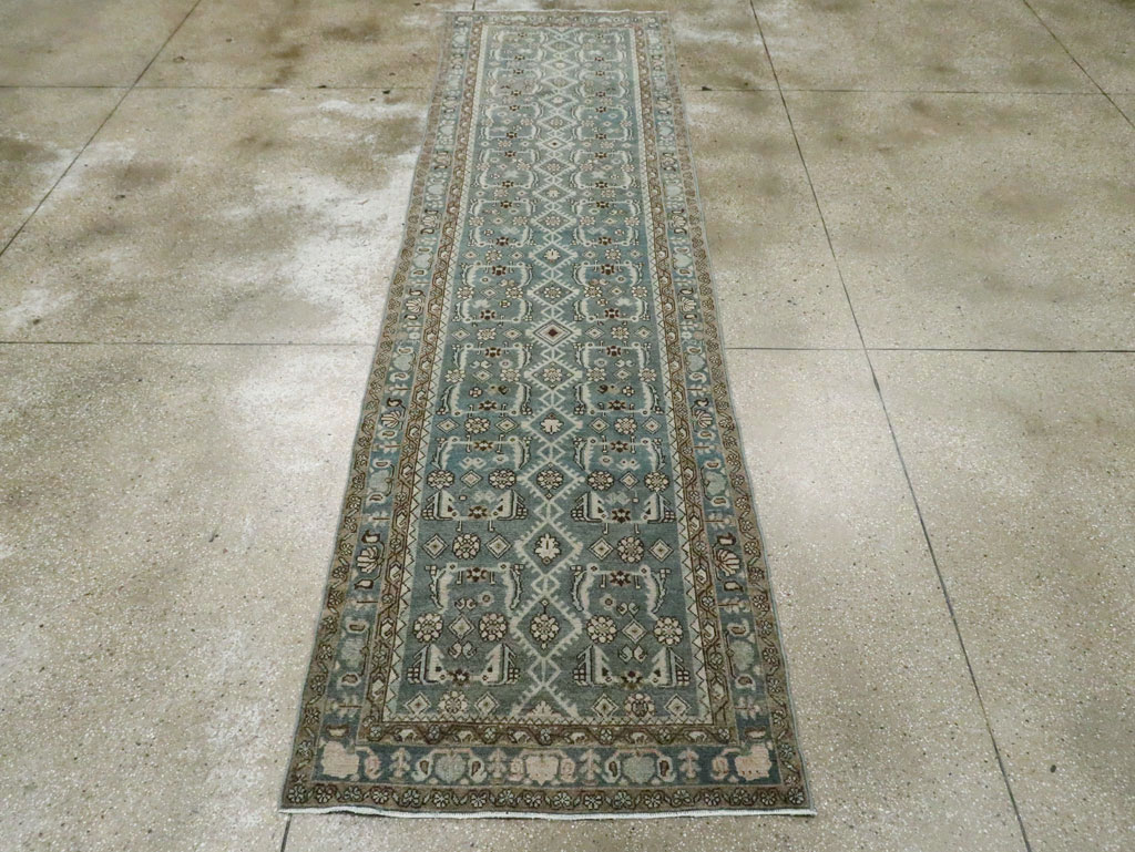 Vintage Persian Malayer Runner, No.29997 - Gsblank