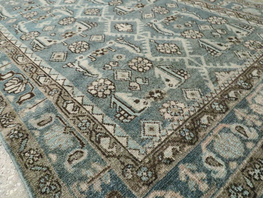 Vintage Persian Malayer Runner, No.29997 - Gsblank