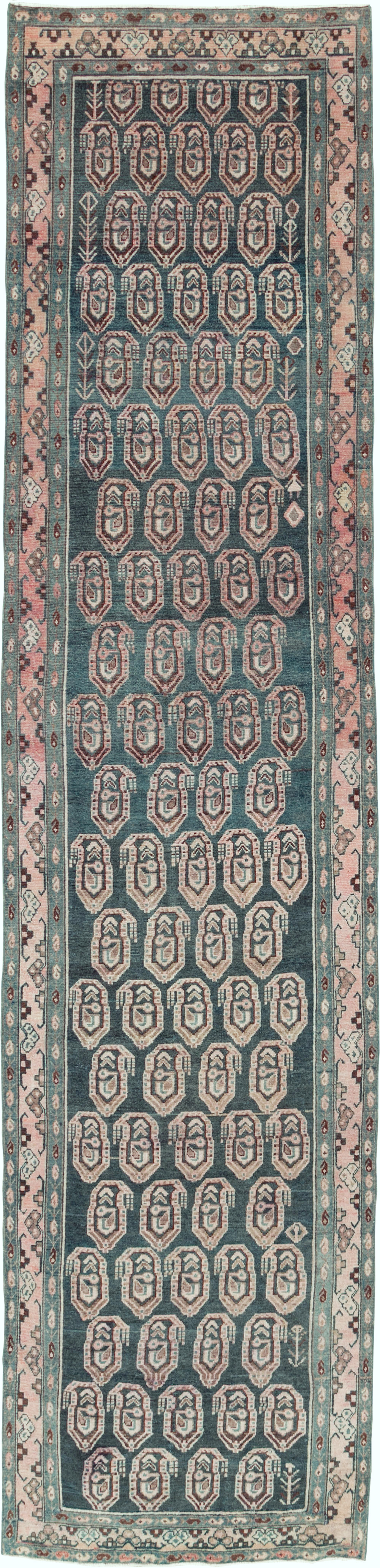 Vintage Persian Malayer Runner, No.29999 - Gsblank