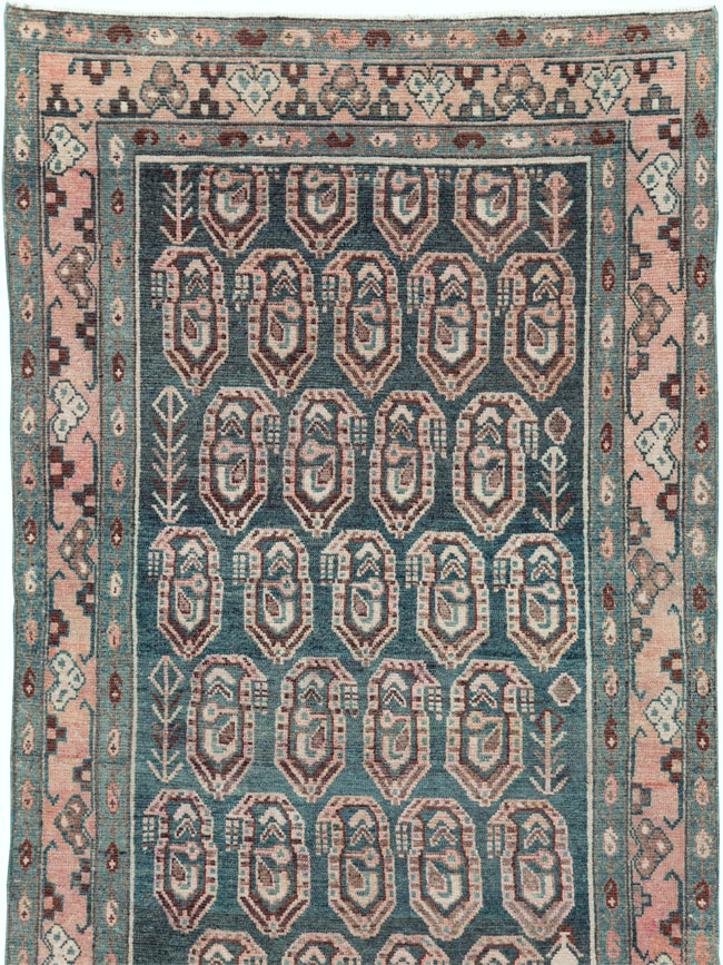 Vintage Persian Malayer Runner, No.29999 - Gsblank