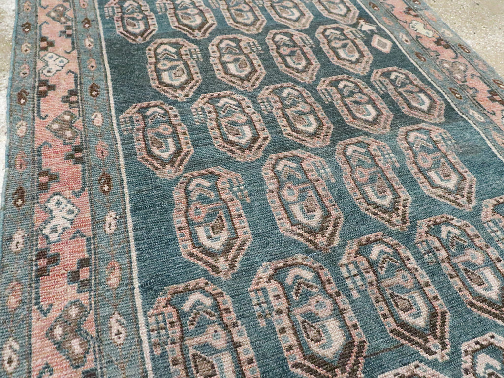 Vintage Persian Malayer Runner, No.29999 - Gsblank