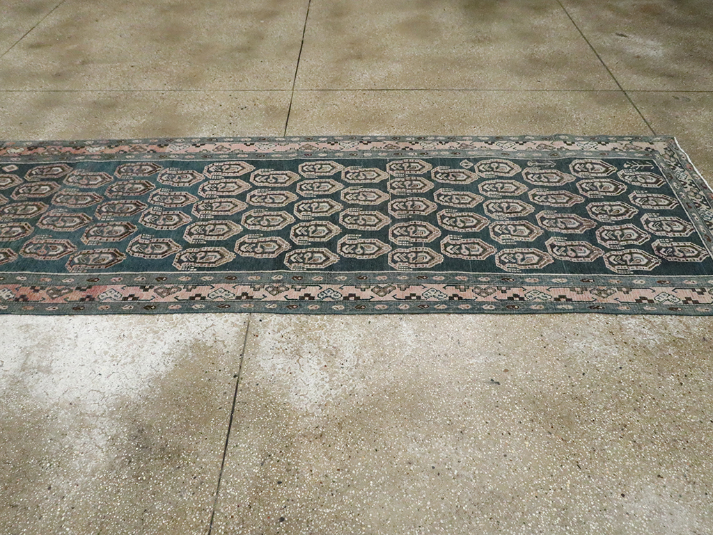 Vintage Persian Malayer Runner, No.29999 - Gsblank