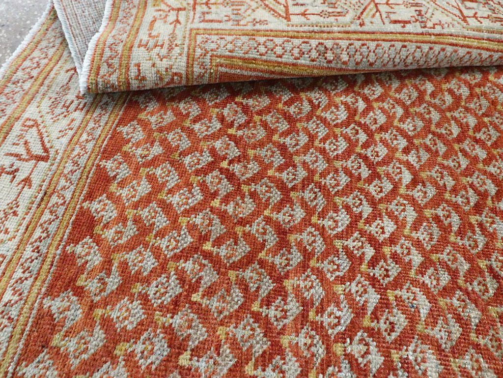 Vintage Persian Malayer Accent Rug, No.30001 - Gsblank