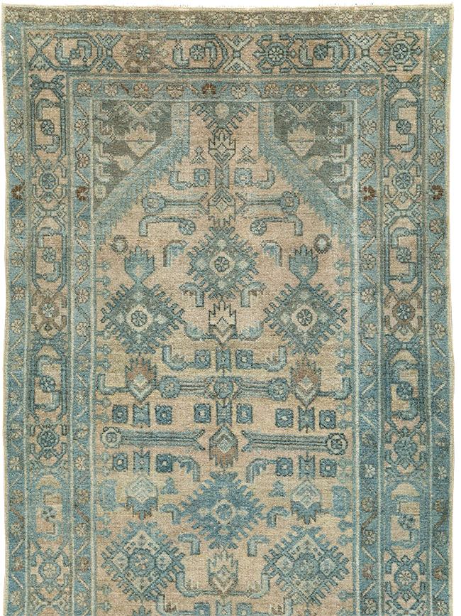Antique Persian Malayer Runner, No.30003 - Gsblank
