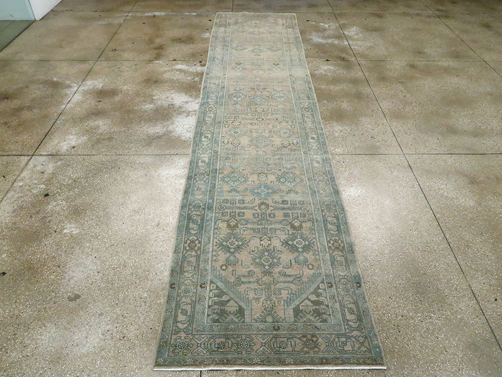 Antique Persian Malayer Runner, No.30003 - Gsblank