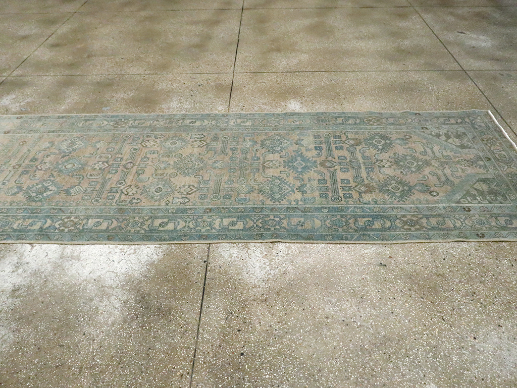 Antique Persian Malayer Runner, No.30003 - Gsblank