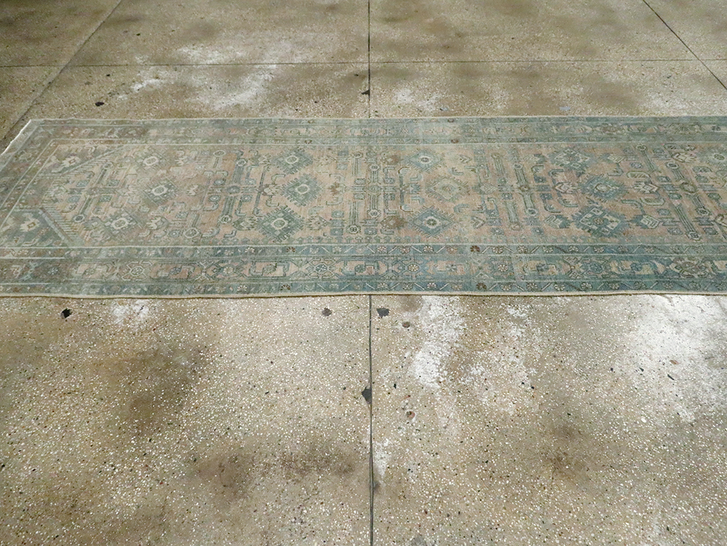 Antique Persian Malayer Runner, No.30003 - Gsblank