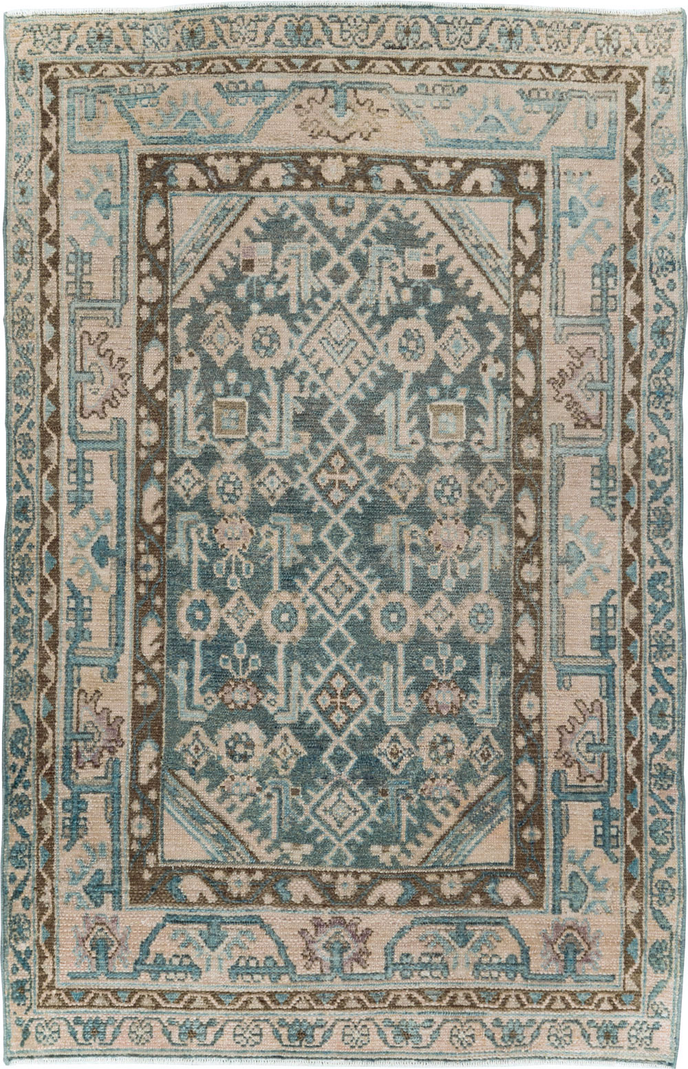 Vintage Persian Malayer Rug, No.30008 - Gsblank