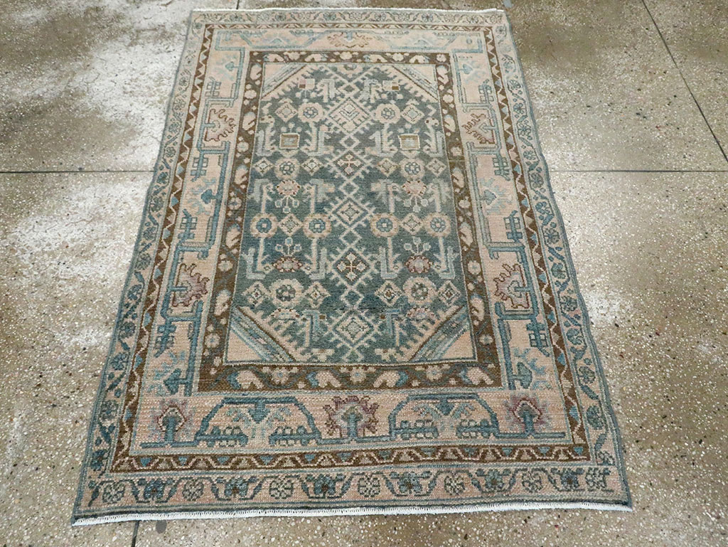 Vintage Persian Malayer Rug, No.30008 - Gsblank