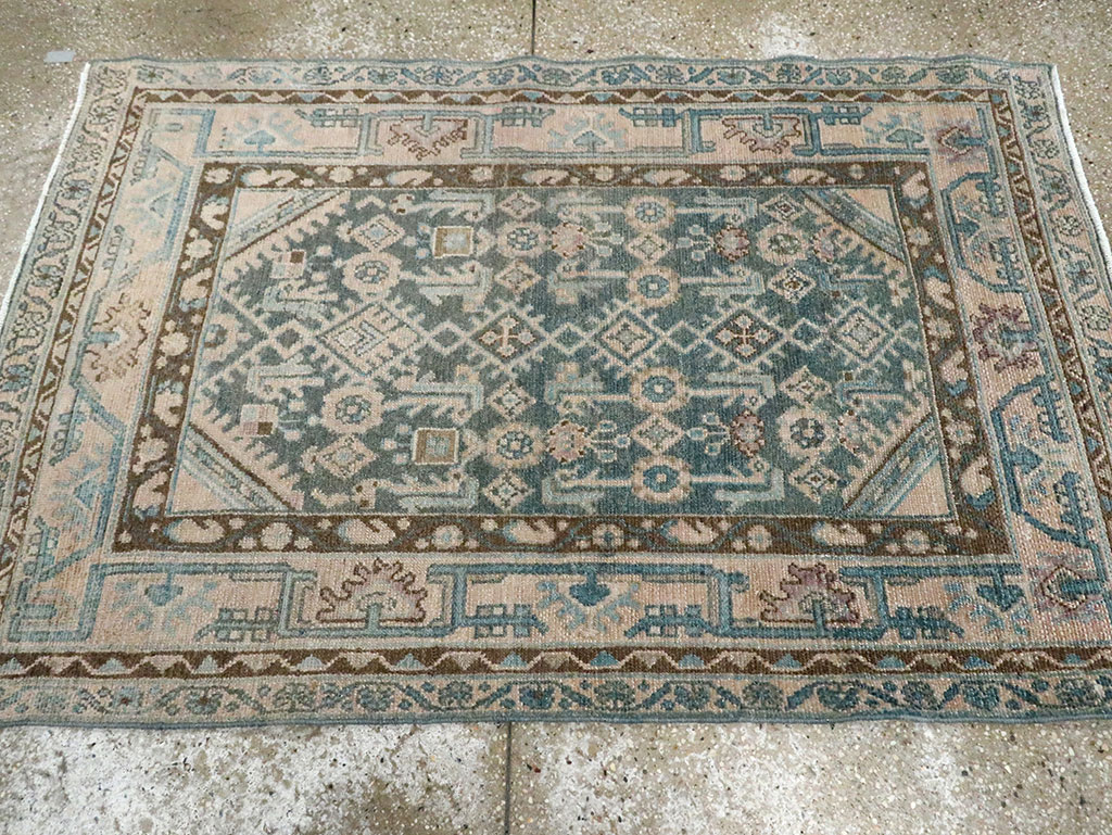 Vintage Persian Malayer Rug, No.30008 - Gsblank