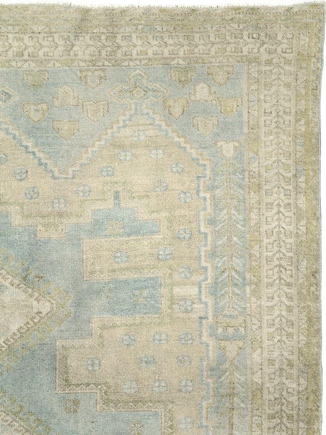 Vintage Persian Afshar Tribal Accent Rug, No.30009 - Gsblank