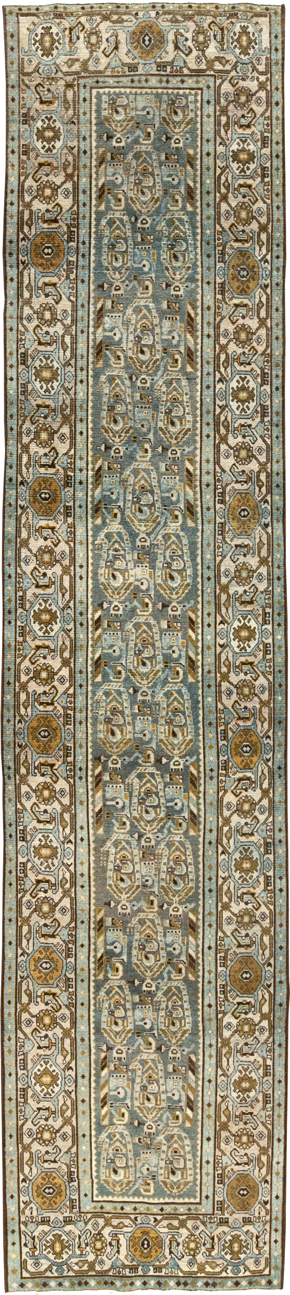 Vintage Persian Malayer Runner, No.30015 - Gsblank