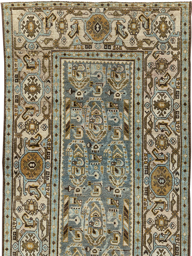 Vintage Persian Malayer Runner, No.30015 - Gsblank