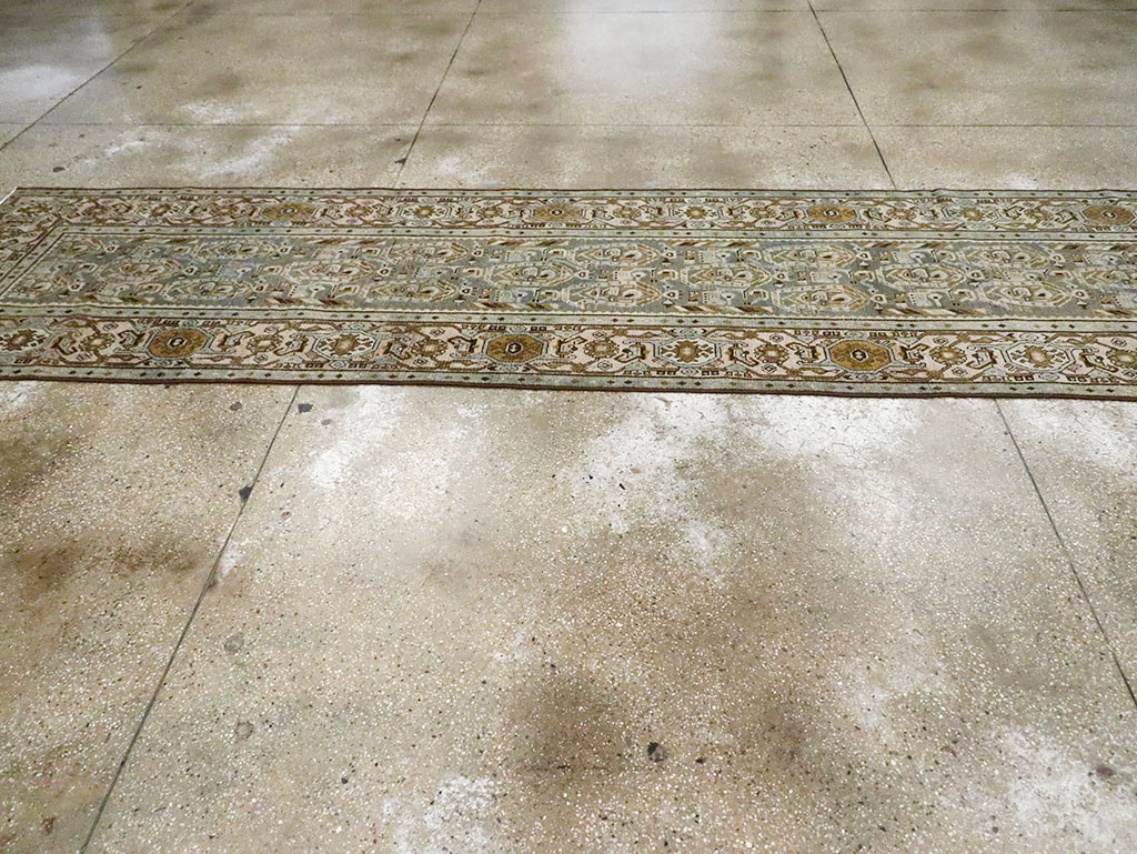Vintage Persian Malayer Runner, No.30015 - Gsblank