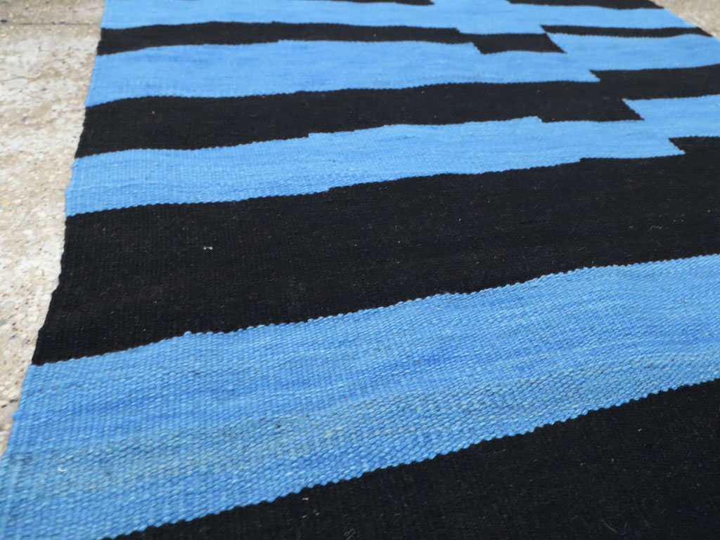Modern Turkish Flatweave Kilim, No.30016 - Gsblank