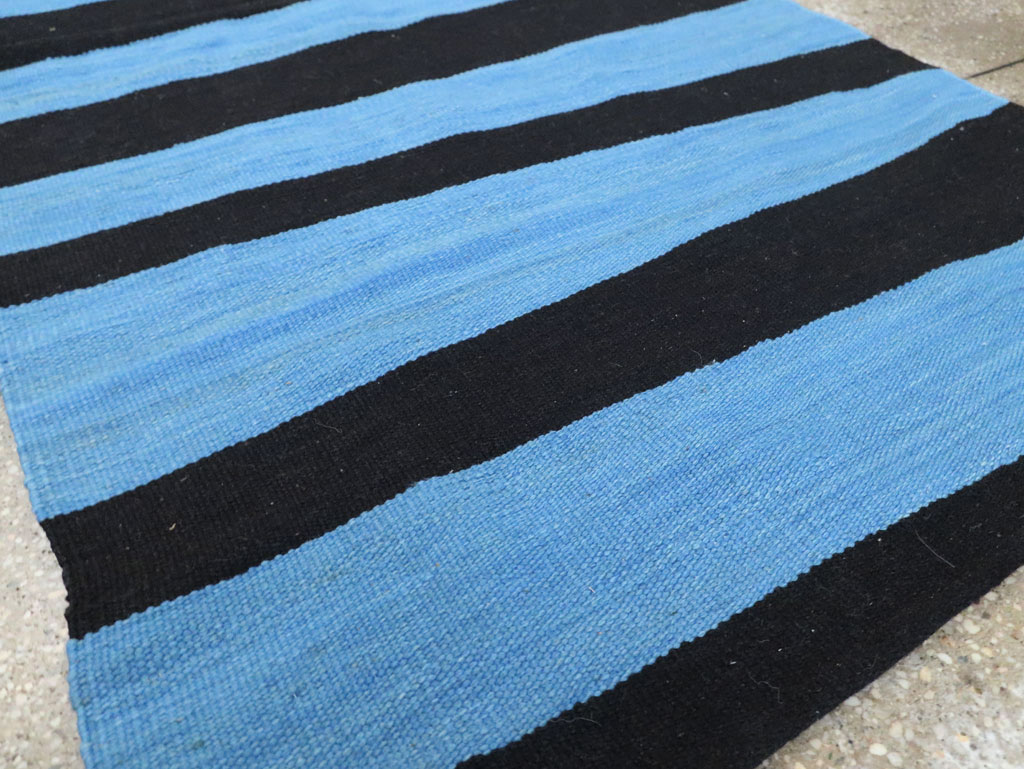 Modern Turkish Flatweave Kilim, No.30016 - Gsblank