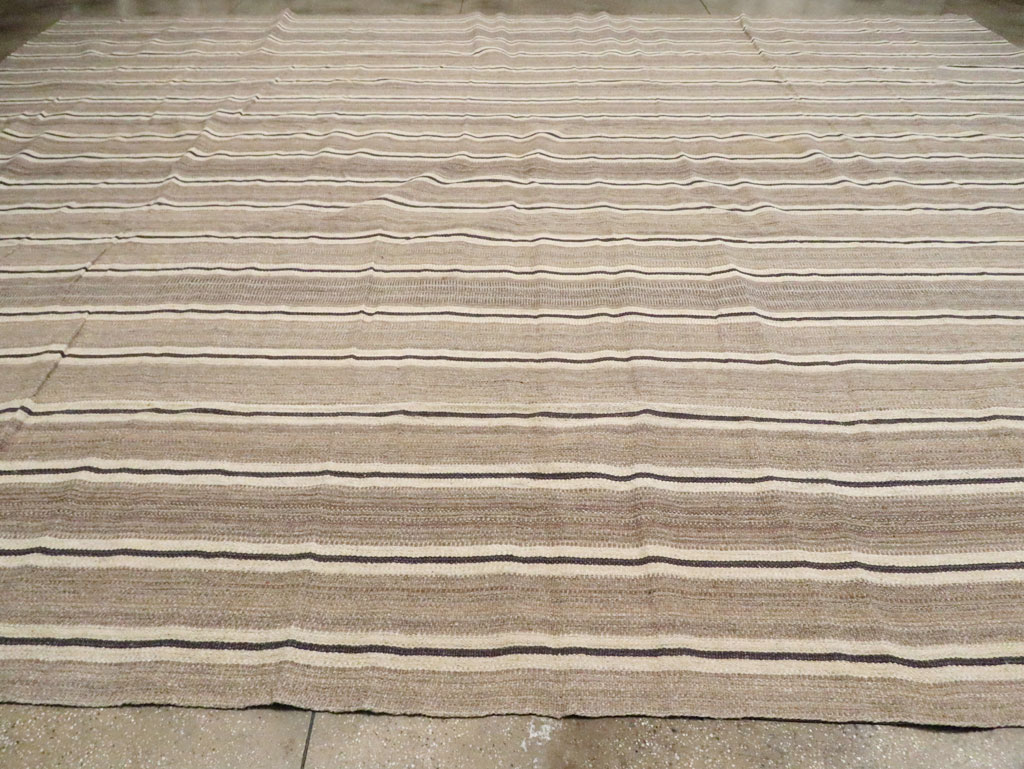 Contemporary Turkish Flatweave Kilim Oversize Carpet, No.30018 - Gsblank