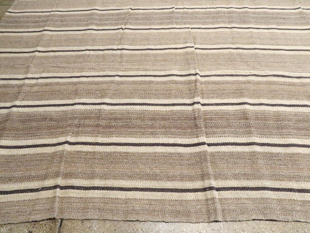 Contemporary Turkish Flatweave Kilim Oversize Carpet, No.30018 - Gsblank