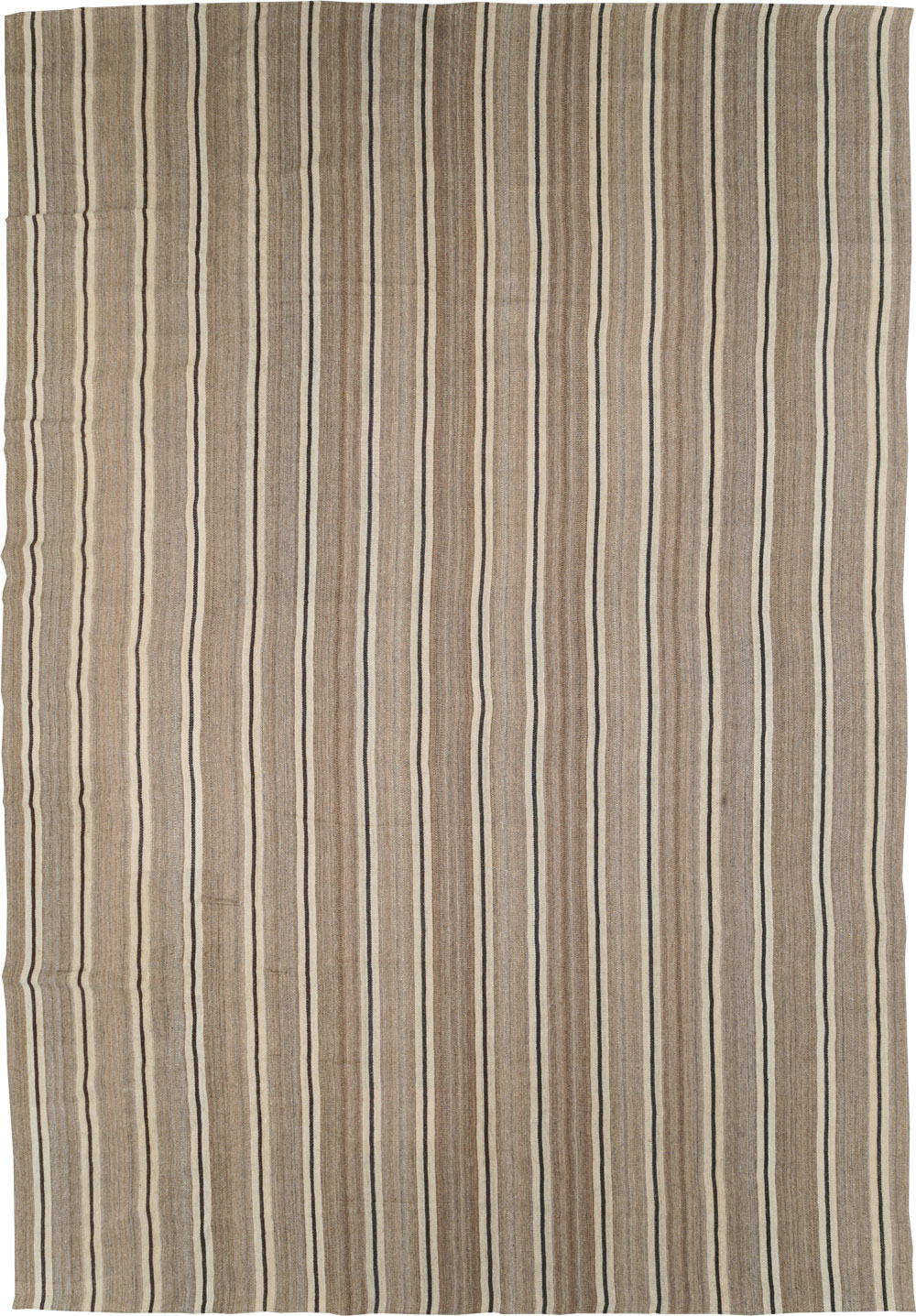 Modern Turkish Oversize Flatweave, No.30019 - Gsblank