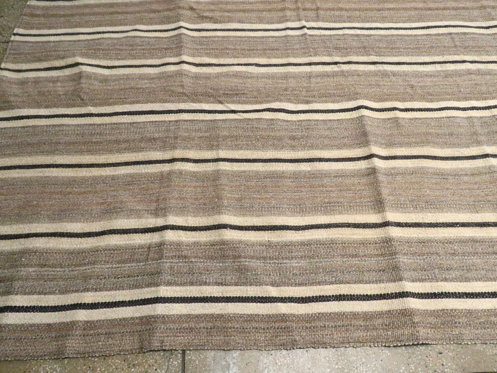 Modern Turkish Oversize Flatweave, No.30019 - Gsblank