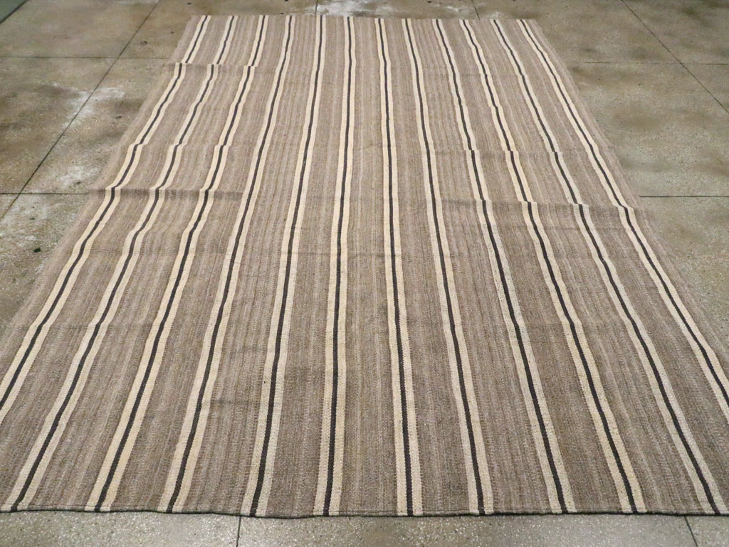 Modern Turkish Flatweave Kilim, No.30023 - Gsblank